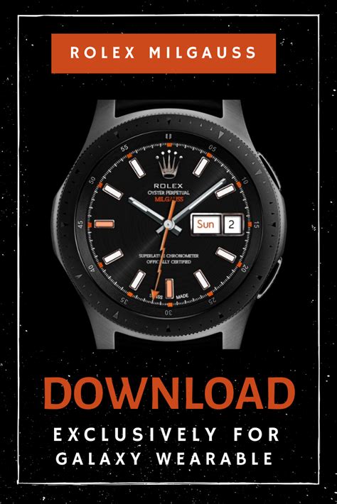 rolex faces for samsung galaxy watch|facer rolex watch face.